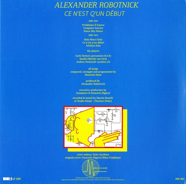 Alexander Robotnick - Ce N'Est Q'Un Début