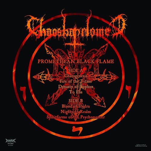 Chaosbaphomet - Promethean Black Flame 