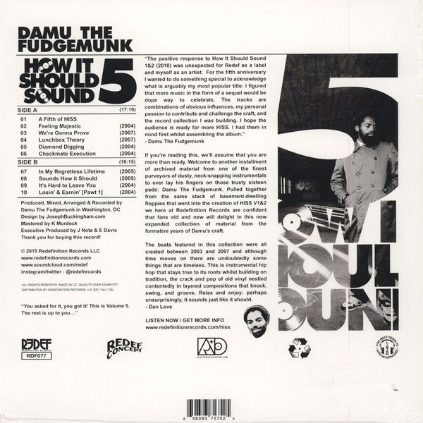 Damu The Fudgemunk - How It Should Sound 5