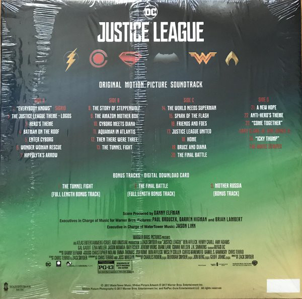 Danny Elfman - Justice League (Original Motion Picture Soundtrack)