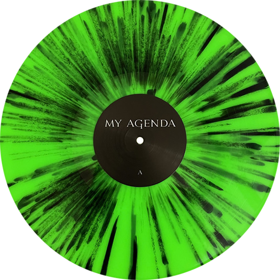 My Agenda Vinyl (Neon Green & Black Splatter) – Dorian Electra Store