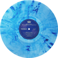 Blues Colored Vinyl Records