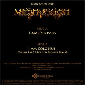 Meshuggah - I Am Colossus