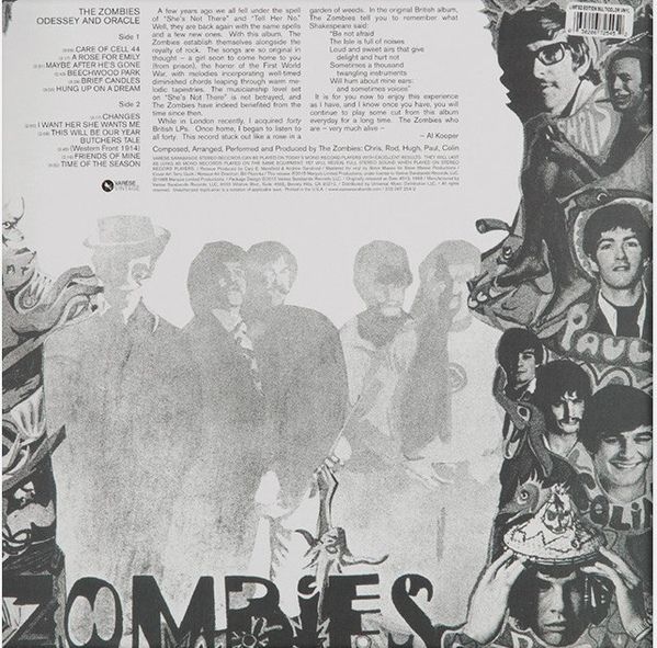 The Zombies - Odessey And Oracle, Colored Vinyl