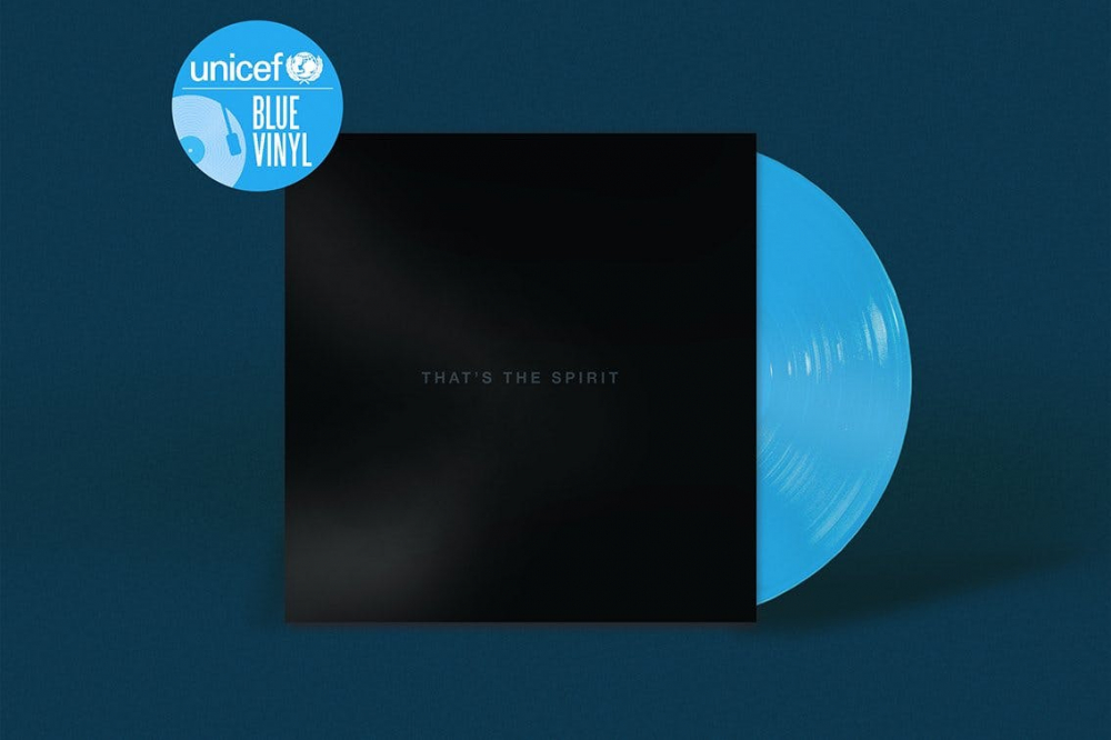 17 albums reissued on limited edition blue vinyl in aid of UNICEF