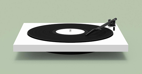 TONE Factory minimalist turntable with Bluetooth