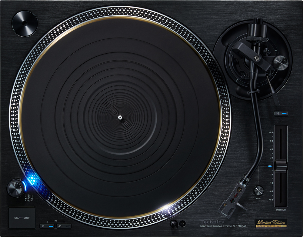 Technics releases 55th anniversary edition SL-1210GAE turntable