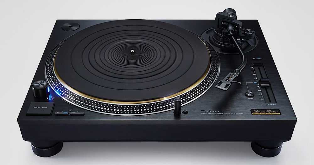 Technics releases 55th anniversary edition SL-1210GAE turntable cover