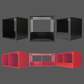 I-CUBE Vinyl Storage Cubes image gallery